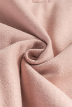 Load image into Gallery viewer, Smoke Gray Zipped Neck Pullover Drop Shoulder Sweatshirt