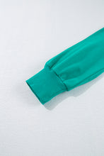 Load image into Gallery viewer, Lapis Solid Color Patchwork Pullover Top and Cargo Pants Set