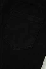 Load image into Gallery viewer, Black Back Pocket Stretchy Denim Casual Leggings