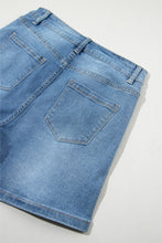 Load image into Gallery viewer, Ashleigh Blue Rhinestone Embellished Denim Shorts