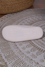 Load image into Gallery viewer, White Halloween Pumpkin Print Plush Slippers