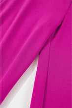 Load image into Gallery viewer, Bright Pink Bowknot Strapless Wide Leg Jumpsuit