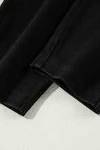 Load image into Gallery viewer, Black Back Pocket Stretchy Denim Casual Leggings