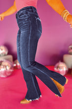 Load image into Gallery viewer, Wild Wind Medium Wash High Waist Split Flared Jeans