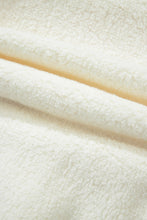 Load image into Gallery viewer, Beige Sherpa HOWDY Patched Pullover Sweatshirt
