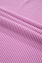 Load image into Gallery viewer, Phalaenopsis Corded Knit Long Sleeve Top and High Waist Shorts Set
