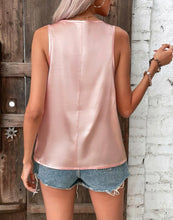 Load image into Gallery viewer, Light Pink Satin Top
