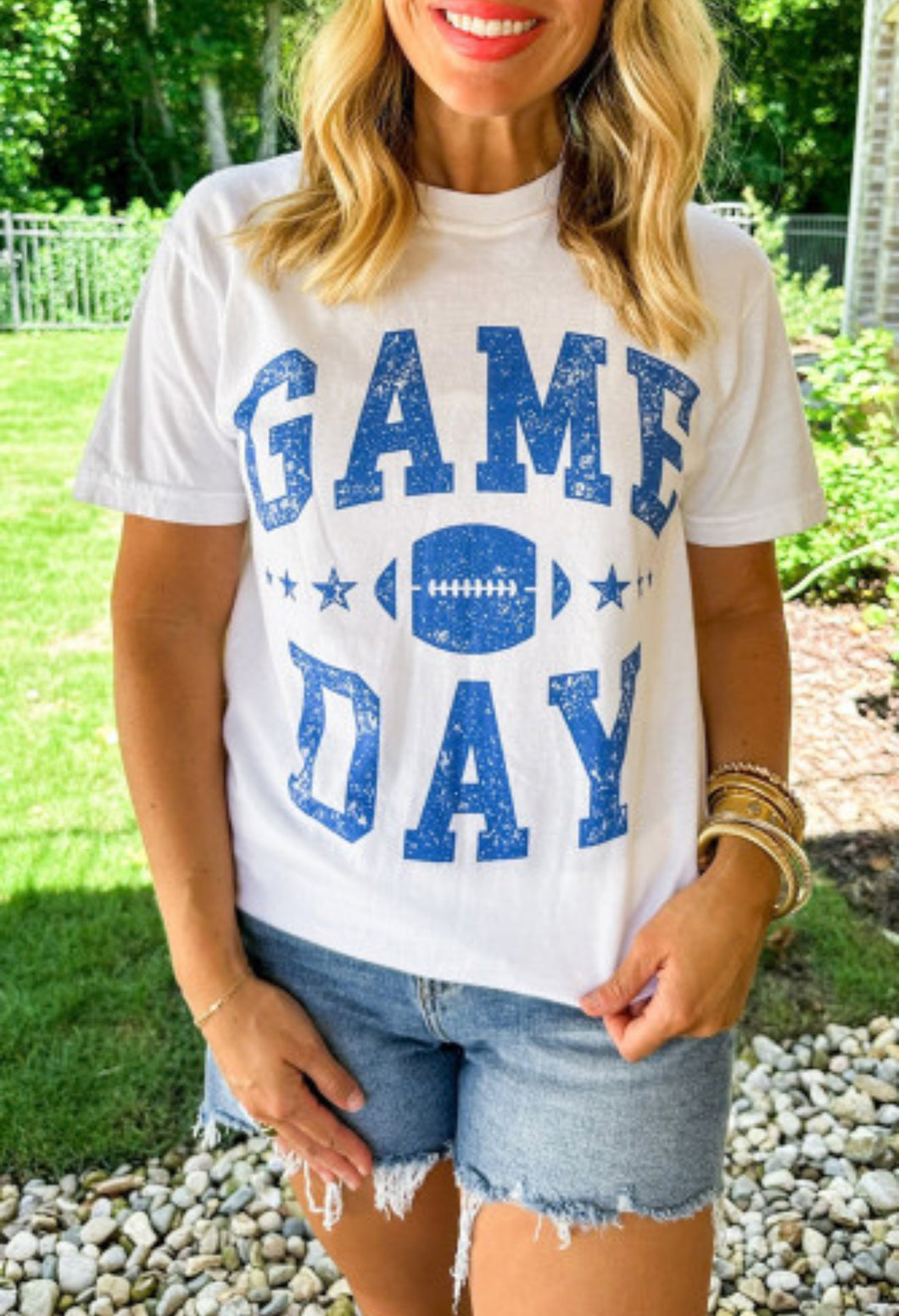 White Game Day T-Shirt