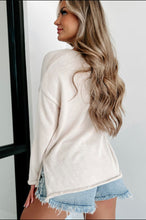 Load image into Gallery viewer, White Champagne Please Sweater
