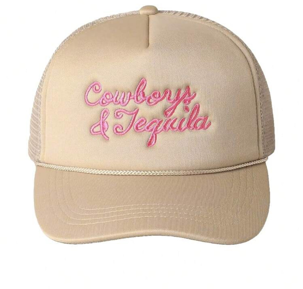 Cowboys & Tequila Trucker Hat