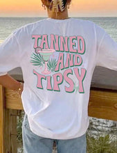 Load image into Gallery viewer, Oversized Tanned &amp; Tipsy T Shirt
