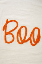 Load image into Gallery viewer, Apricot Boo Knitted Pattern Ribbed Edge Drop Shoulder Sweater
