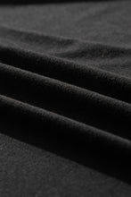 Load image into Gallery viewer, Black Split Long Cardigan and Skinny Pants Lounge Set
