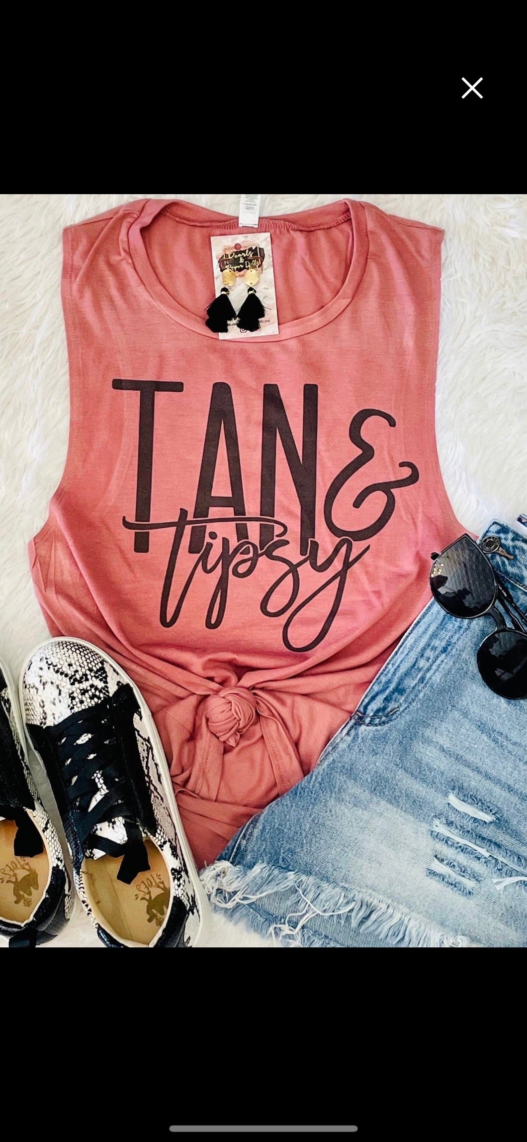 Tan & Tipsy Tank