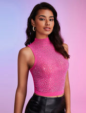 Load image into Gallery viewer, Crystal Crop Top
