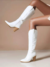 Load image into Gallery viewer, White Western Boots
