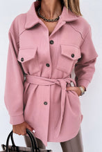 Load image into Gallery viewer, Light Pink Button Up Coat
