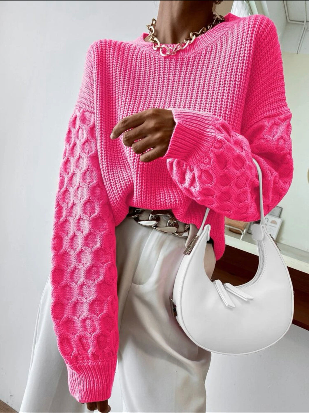 Hot Pink Sweater